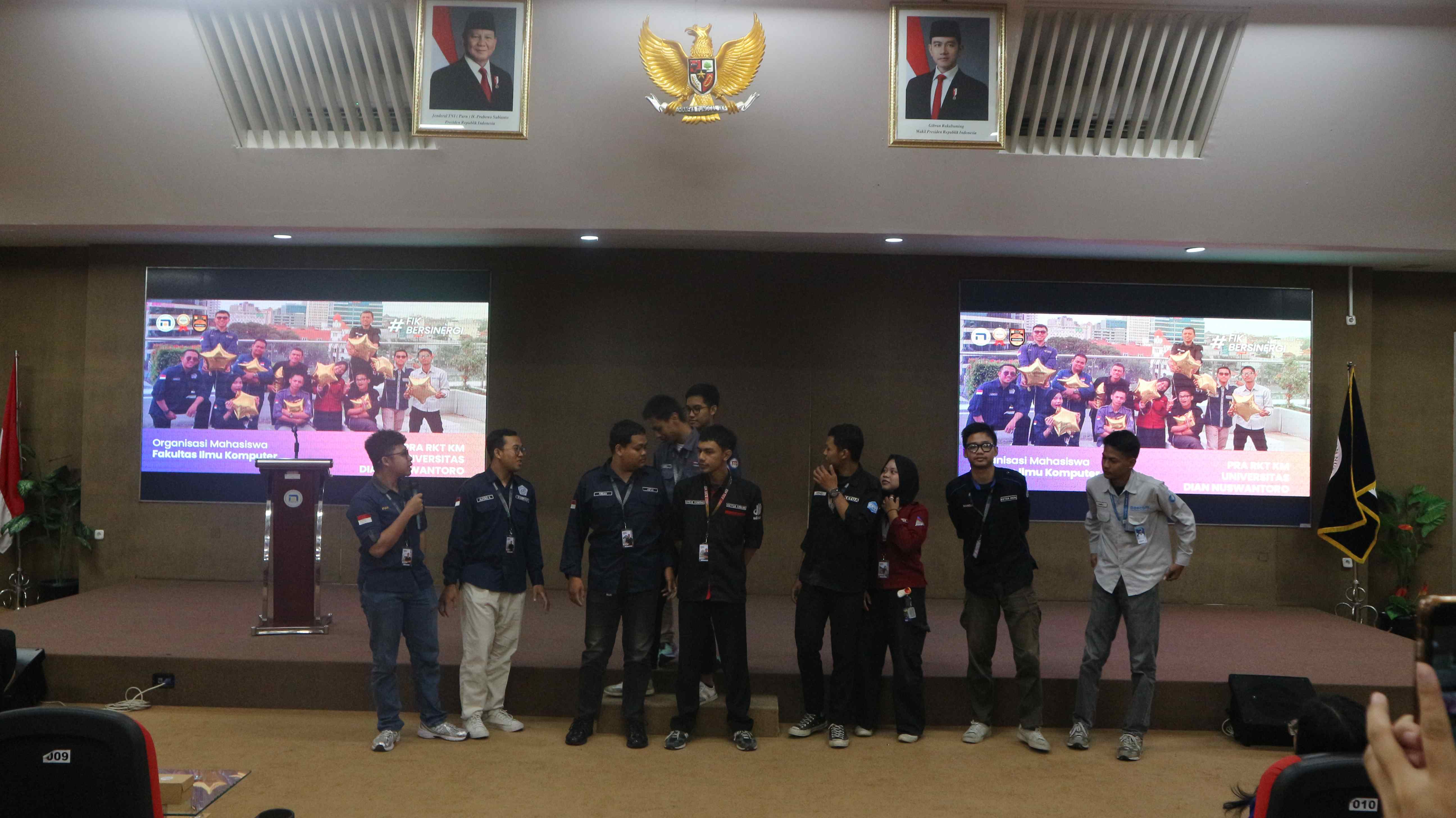 Pemaparan Materi Oleh Ormawa Fakultas Ilmu Komputer